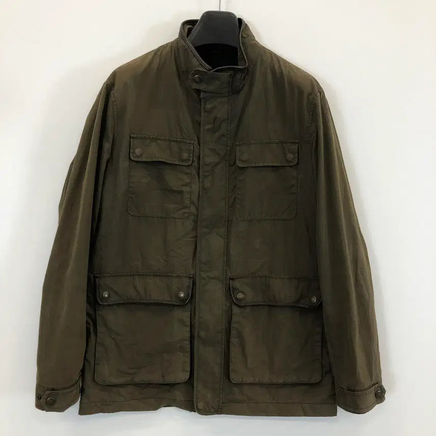 [BUNJANG] Massimo Dutti Garment Field Jacket Khaki M / 마시모두띠 가먼트 필드자켓 M