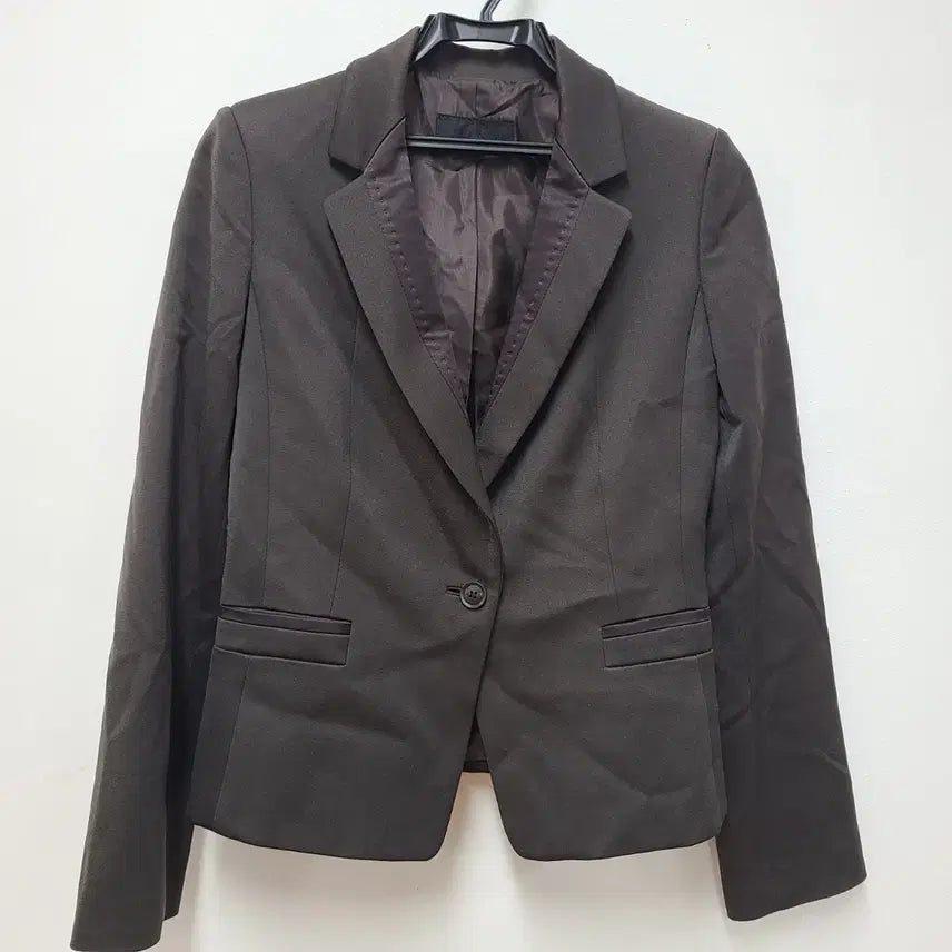 [BUNJANG] Mine Wool Jacket Dark Brown / 마인 모직자켓 55