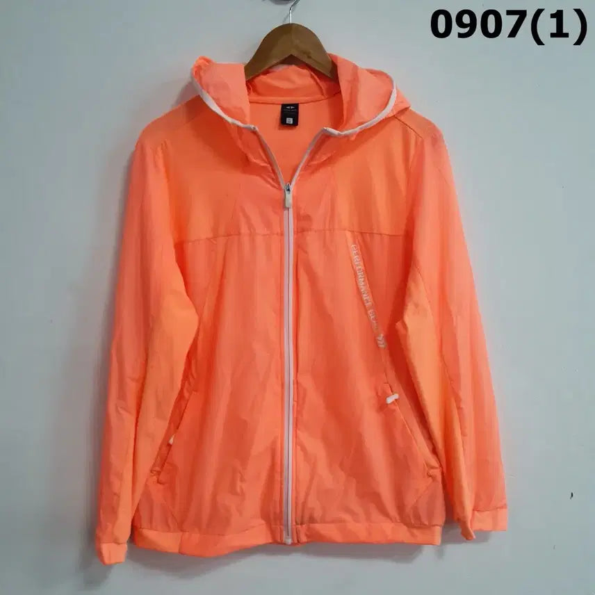 [BUNJANG] SCELIDO Orange Windbreaker Jacket L / SCELIDO 바람막이 오렌지색 L