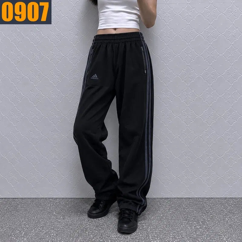 [BUNJANG] Adidas Three-Stripes Banded Pants / 29 밴딩 ADIDAS 아디다스 삼선 팬츠