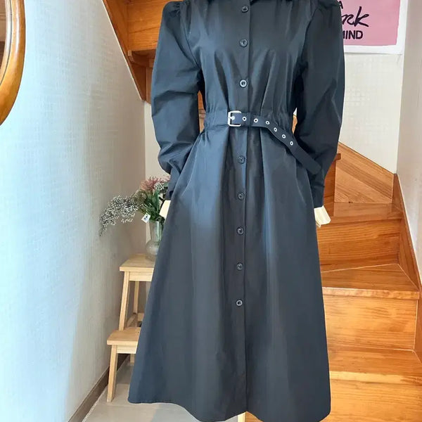 [BUNJANG] Black Long Dress / 블랙 롱 원피스