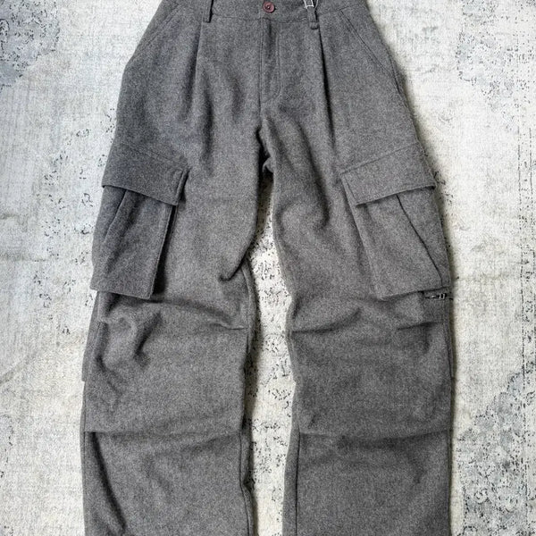 [BUNJANG] YeeWool Structure Cargo Pants / 이예 울 스트럭쳐 카고 팬츠