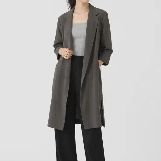 [BUNJANG] Bymin Gray Women's Jacket FREE / 바이민 그레이 여자 FREE 자켓 O3163