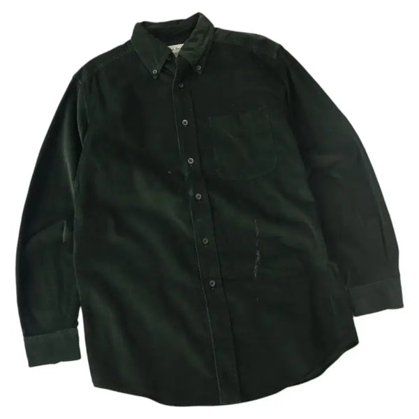 [BUNJANG] L.L.Bean Corduroy Button-Down Shirt (S-REG) / 빈티지 엘엘빈 코듀로이 버튼다운 셔츠 (S-REG)