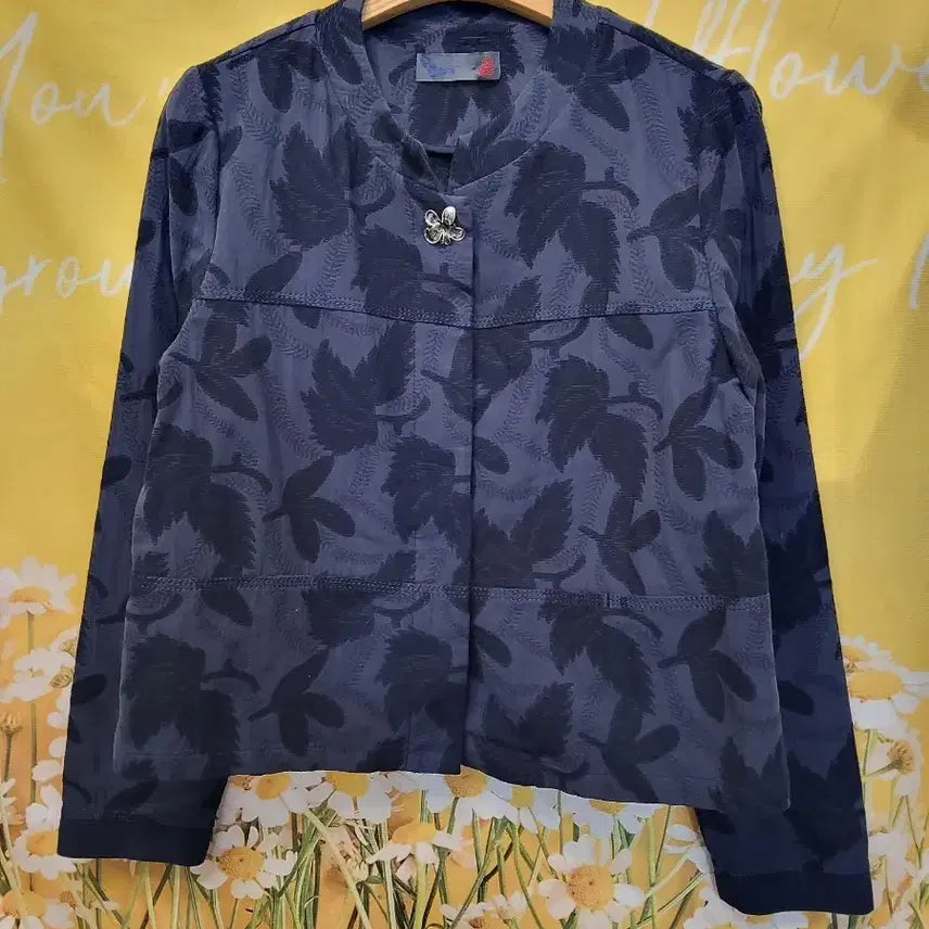 [BUNJANG] Dolsilnai Leaf Pattern Cotton Jacket 85S / 85S]      돌실나이 나뭇잎 패턴  면자켓
