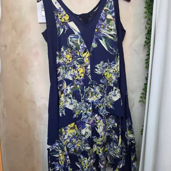 [BUNJANG] Time Silk Sleeveless Dress / 타임 실크 민소매원피스