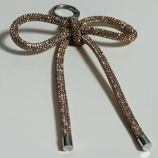 [BUNJANG] Ribbon Cubic Keyring / 리본 큐빅 키링