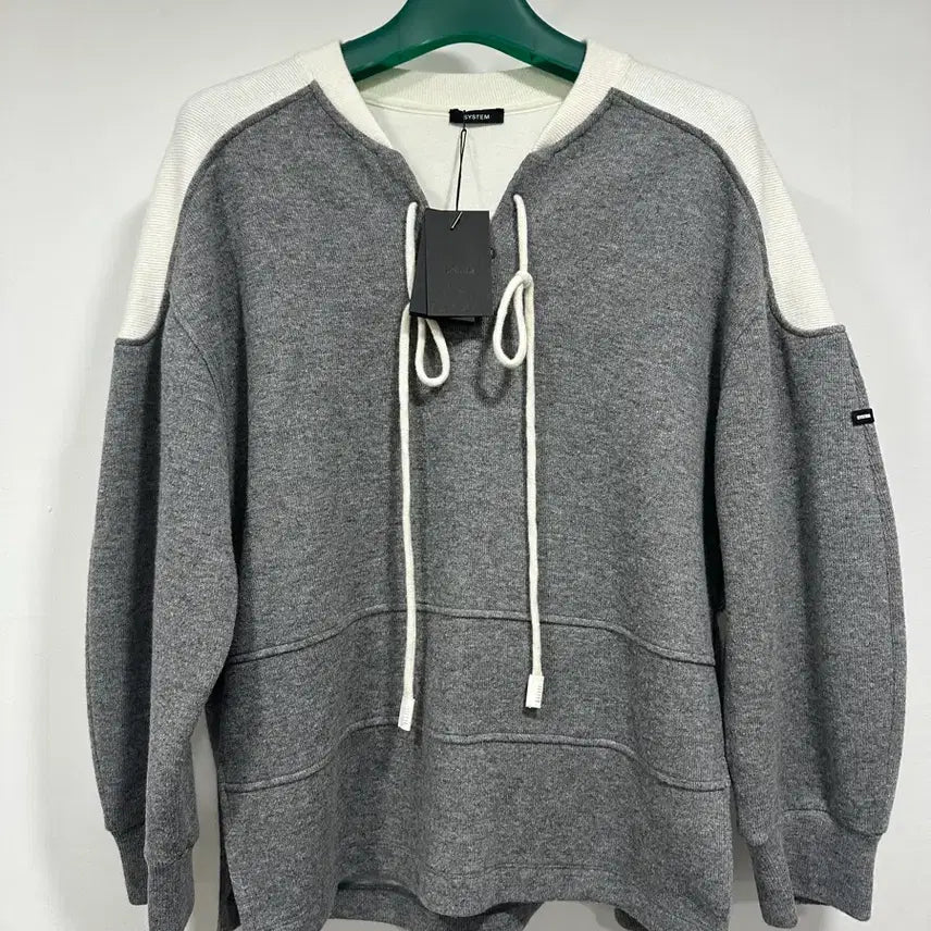[BUNJANG] SYSTEM Women's Wool Mix Sweatshirt / 시스템 여성 울 믹스 스웻셔츠 정가 335,000원