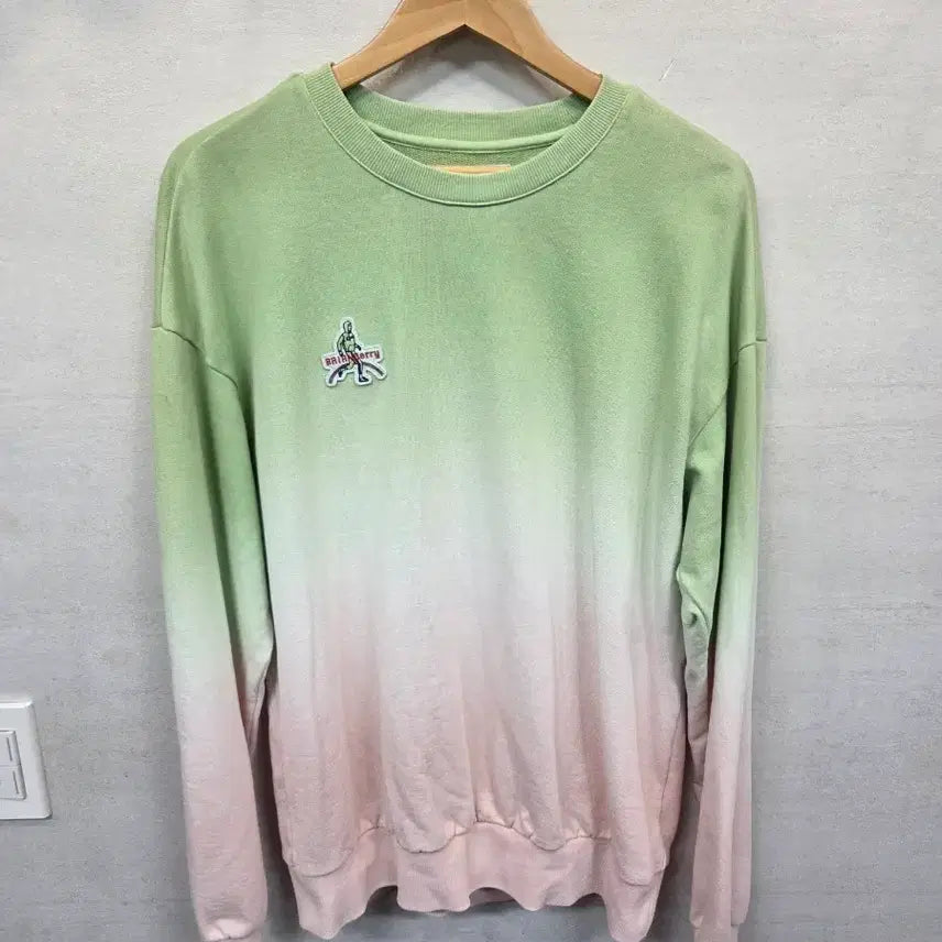 [BUNJANG] Bryan Berry Gradient Sweatshirt M Oversized Fit / 브라이언 베리 그라데이션 맨투맨 m 오버핏