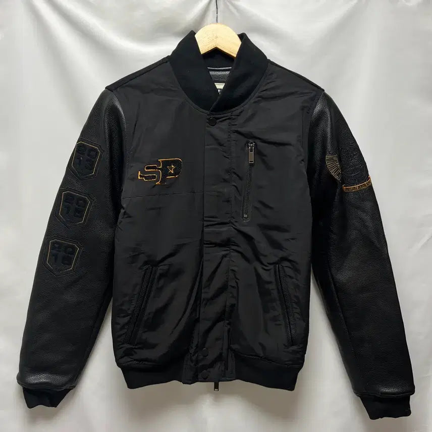 [BUNJANG] Superfly Faker T1 Black Varsity Jacket (M) / [정품/M] 새상품 슈퍼플라이 T1 페이커 티원 블랙 바시티자켓 점퍼