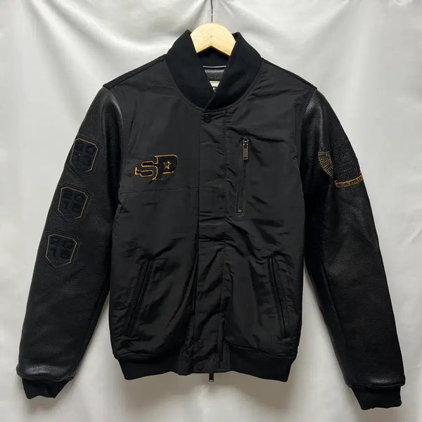 [BUNJANG] Superfly Faker T1 Black Varsity Jacket (M) / [정품/M] 새상품 슈퍼플라이 T1 페이커 티원 블랙 바시티자켓 점퍼