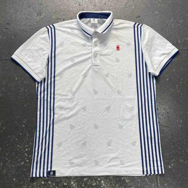 [BUNJANG] Wide Angle Collar T-Shirt / 100 와이드앵글 카라티
