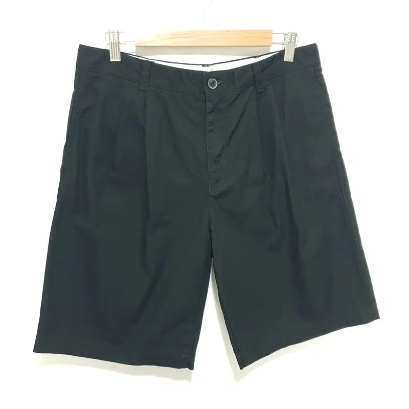 [BUNJANG] Suare Two-Tuck Half Cotton Pants L_S2772 / 수아레 투턱 하프 코튼 팬츠 L_S2772