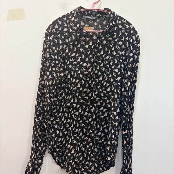 [BUNJANG] Bally Viscose Rayon Pattern Shirt / 발리 비스코스 레이온 패턴 셔츠