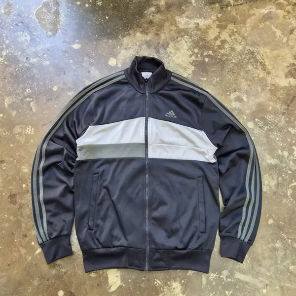 [BUNJANG] Adidas Color Block Track Top Jacket / 95-100) 아디다스 트랙탑져지 트랙자켓