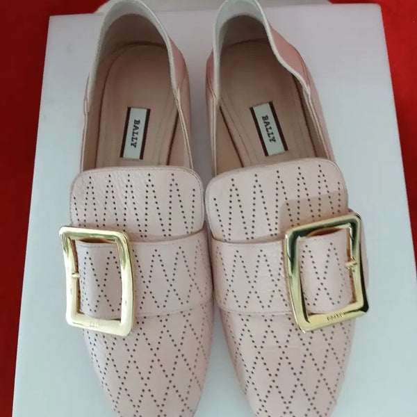 [BUNJANG] Bally Punching Loafers Size 36 / (미사용급) 발리 펀칭 로퍼 36