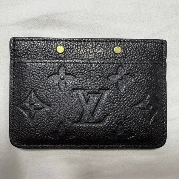 [BUNJANG] Louis Vuitton Monogram Empreinte Card Holder / (하자X, 2달 사용)루이비통 모노그램 앙프렝뜨 카드지갑
