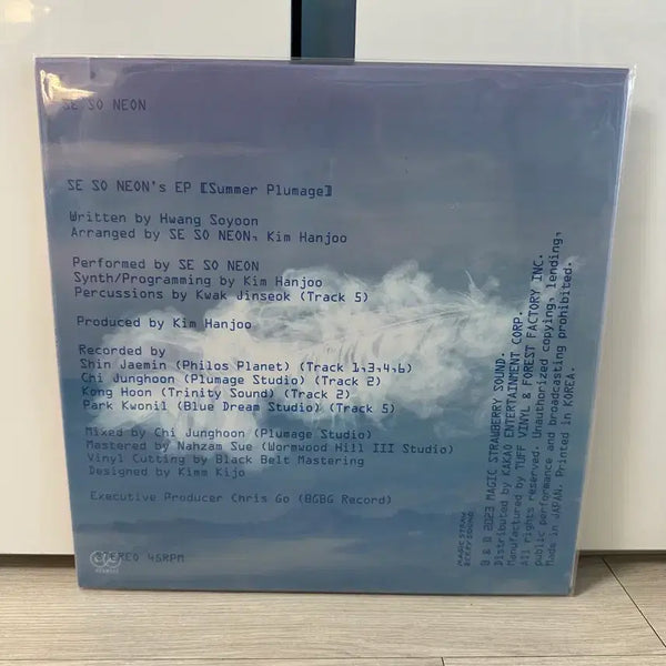 [BUNJANG] Sesaenghwal Sealed LP / 새소년 LP판 미개봉