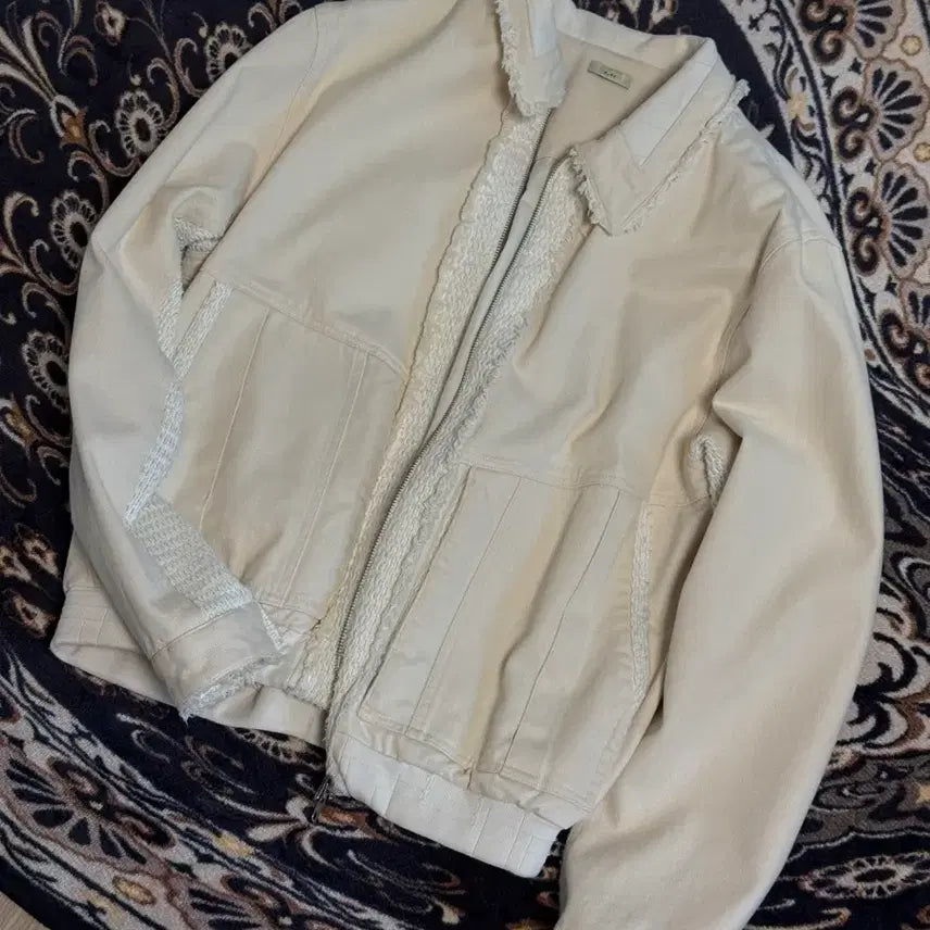 [BUNJANG] Exlim EP4 02 Jacket Ivory Size 3 / 엑슬림 ep4 02 자켓 아이보리 3사이즈