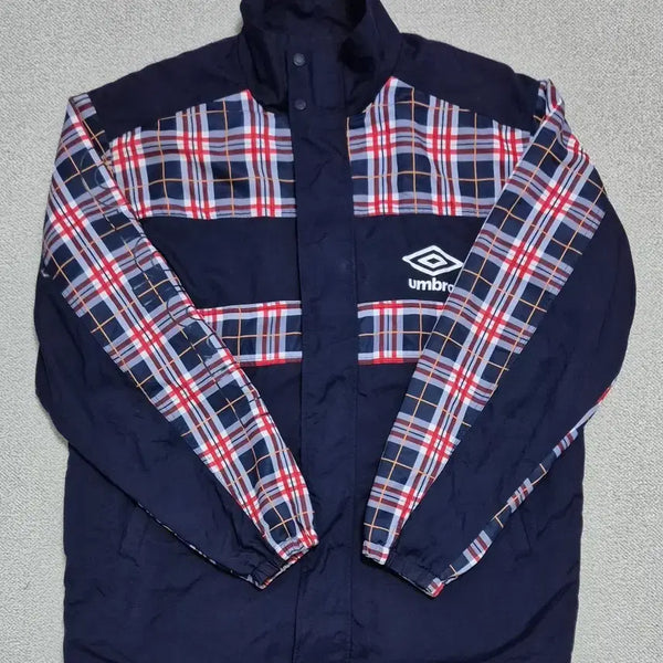 [BUNJANG] Umbro Check Windbreaker Jacket / 엄브로 체크 바람막이 자켓