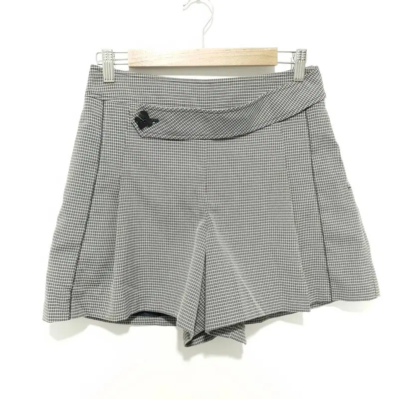 [BUNJANG] Olive des Olive Checked Skirt Pants / 올리브데올리브 체크 치마 바지 2_S2058