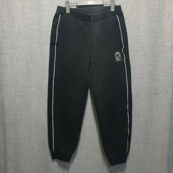 [BUNJANG] MLB Black Jogger Training Pants L / MLB 엠엘비 트레이닝 조거 팬츠 블랙 L