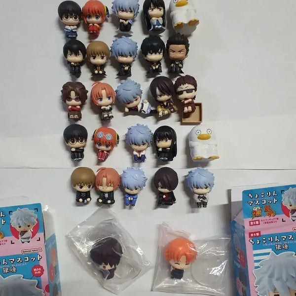 [BUNJANG] Gintama Machiboke Figures & Rubber Strap Set / 은혼 마치보케 1탄 풀셋 + 2탄 풀셋 + 3탄 풀셋 + 은혼 삼젯 3z1탄 풀셋 + 은혼 삼젯2탄&백야차 마치보케 피규어 + 은혼 쵸코링 타카스기+카무이 + 히지카타 러버스트랩