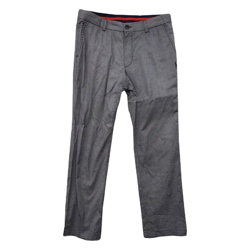 [BUNJANG] HAZZYS Checked Grey Golf Pants Size 79 / 해지스 체크 그레이 골프 바지 79