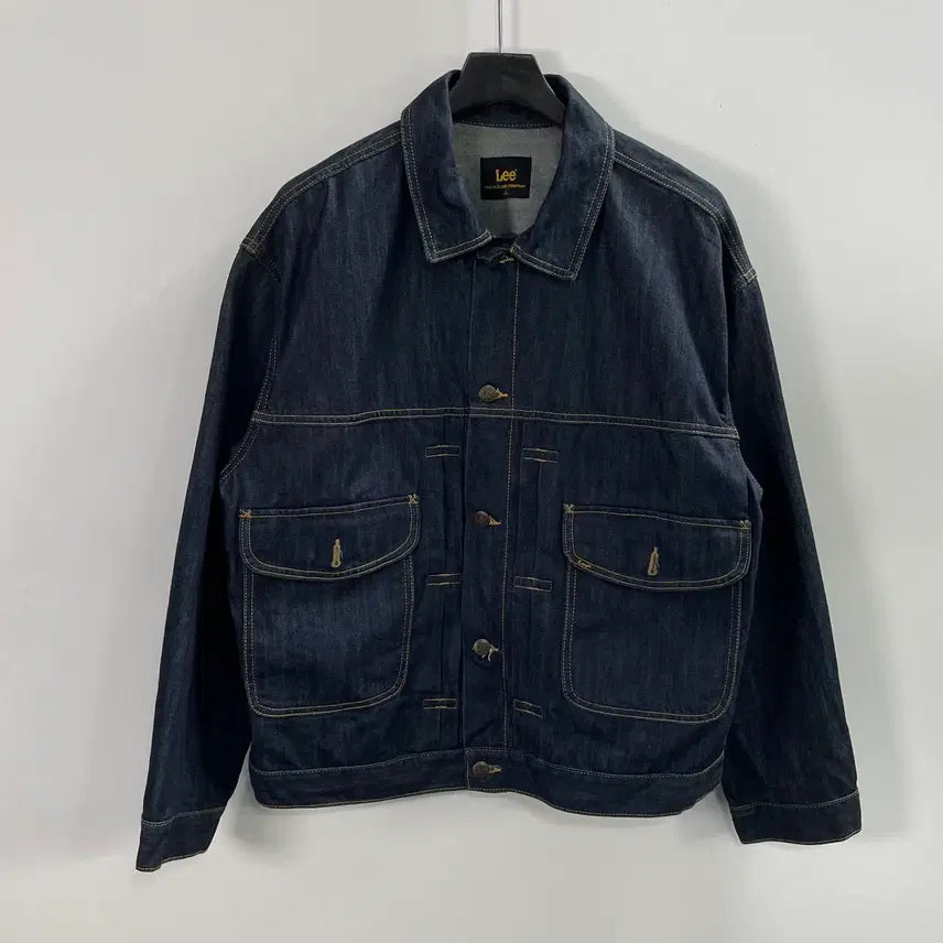 [BUNJANG] Lee 1st Generation Raw Indigo Blue Denim Jacket / LEE 리 1세대 RAW 인디고 블루 청자켓  (on.2294)