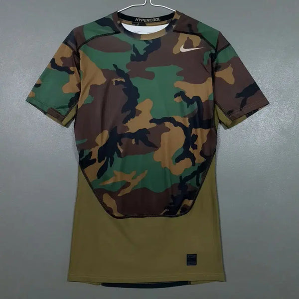 [BUNJANG] Nike Pro Combat Hypercool Compression Camo Short Sleeve T-Shirt - Large / 나이키 프로 컴뱃 하이퍼쿨 컴프레션 숏슬리브 카모 반팔티 L