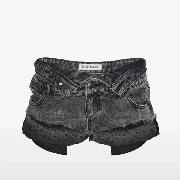 [BUNJANG] Etude Layered Denim 003 (Gray) - Size M / [외출 시 착용X,반값] 이투둘 레이어드 데님 003 (GRAY) M사이즈