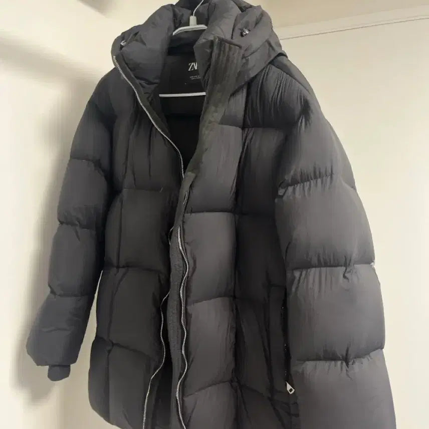 [BUNJANG] Zara Padded Jacket Black / 자라 패딩 블랙