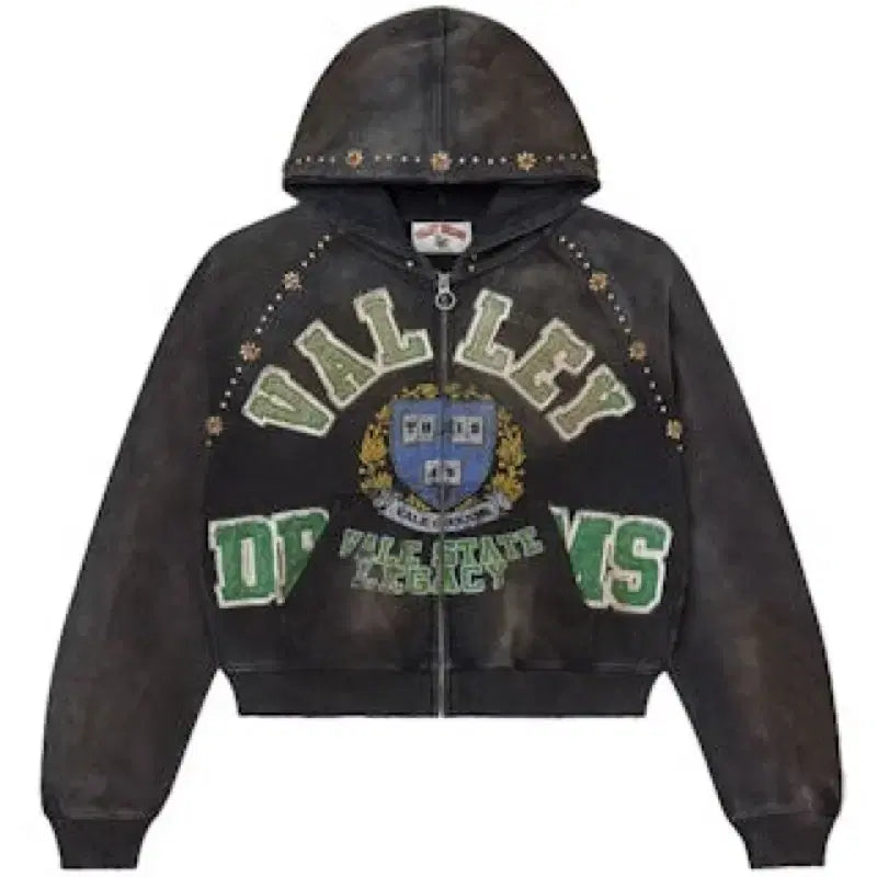 [BUNJANG] Vale Forever GEM Zip Up Hoodie XL / Vale forever GEM ZIP UP hoodie