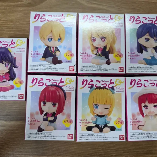 [BUNJANG] Oshi no Ko Rilakkuma Figure Set / 최애의아이 리라코트 피규어 세트