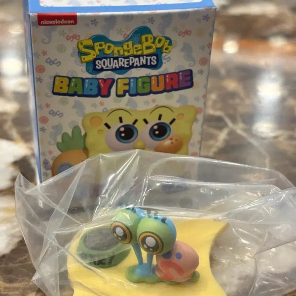 [BUNJANG] SpongeBob SquarePants Baby Figure - Gary & Sandy / 스펀지밥베이비피규어 핑핑이 다람이