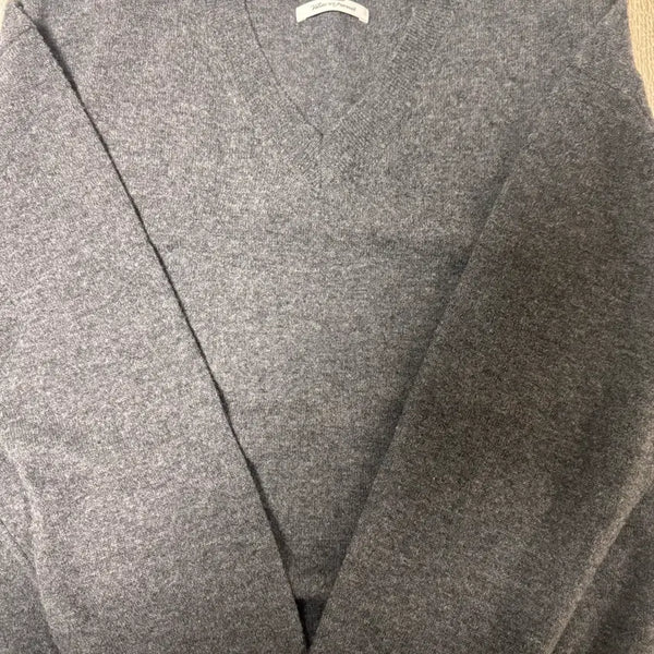 [BUNJANG] Brown Yard V-Neck Knit Charcoal / (5) 브라운야드 브이넥 차콜