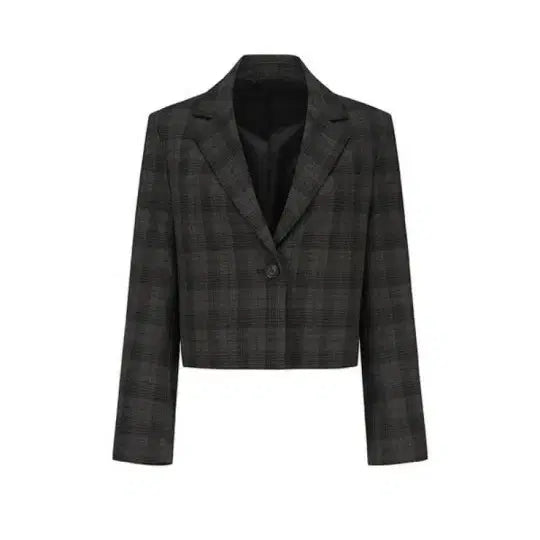 [BUNJANG] TOPTEN Brown Pattern Cropped Blazer / 탑텐 브라운패턴 자켓