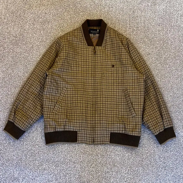 [BUNJANG] EL Men'star Vintage Wool Blouson Jacket / EL 맨스타 빈티지 울 블루종 자켓 0907