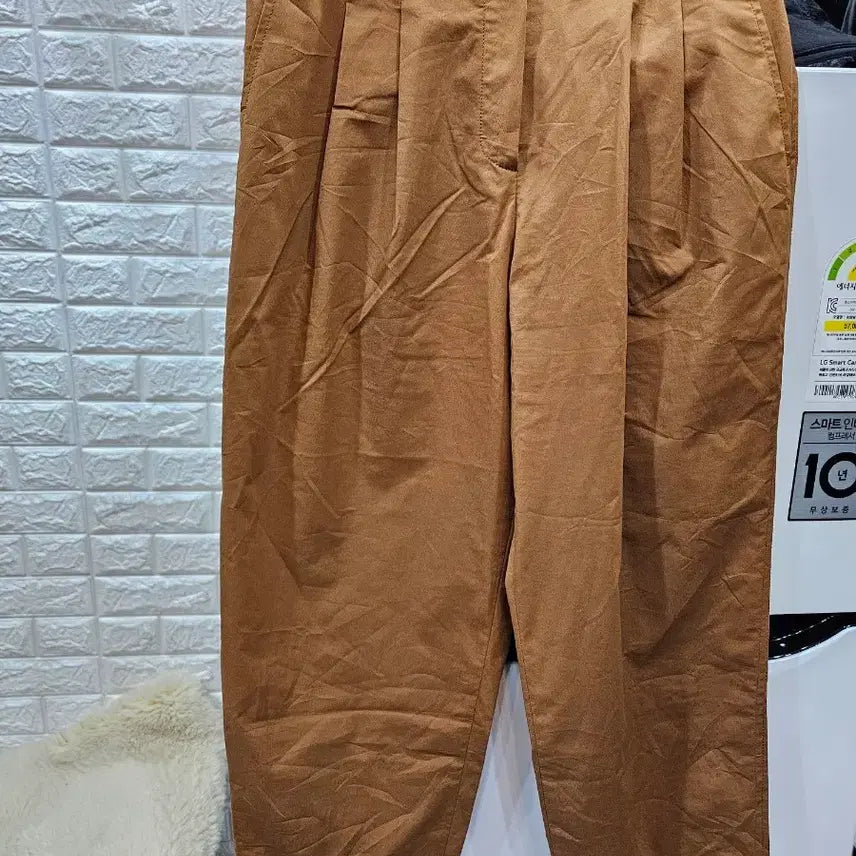 [BUNJANG] DECO Brown Wide Slacks (Unworn) / 데코 브라운 와이드 슬랙스 27~28 (미착용)