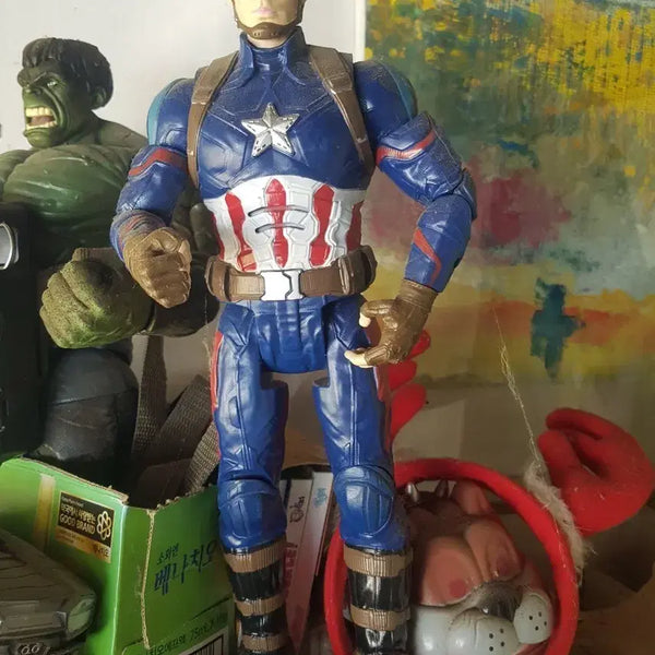 [BUNJANG] Captain America Action Figure / 캡틴아메리카 액션 피규어