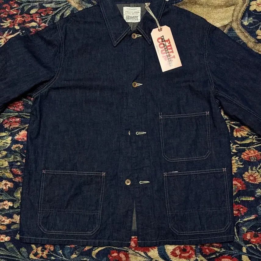 [BUNJANG] Fullcount 2015-1 Choer Safari Denim Jacket / 풀카운트 2015-1 초어 사파리 데님자켓