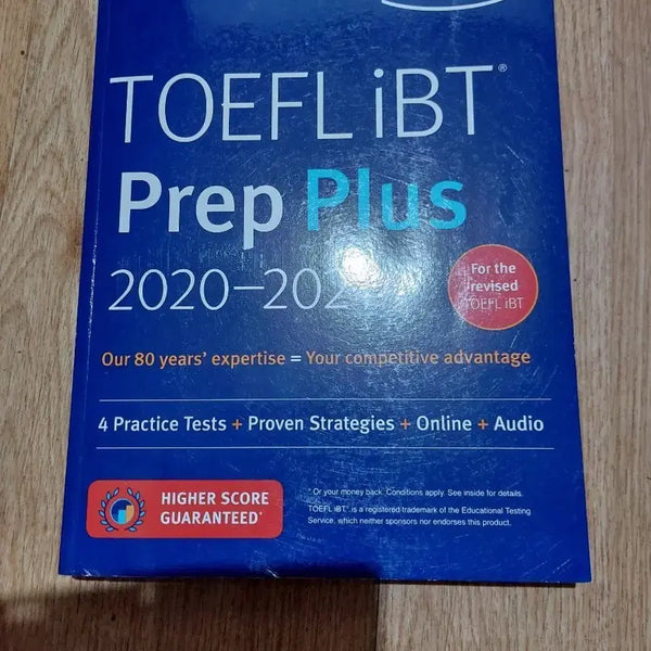 [BUNJANG] Kaplan TOEFL iBT Prep Plus 2020-2021 Textbook / 카플란 TOEFL iBT Prep Plus 2020-2021 교재
