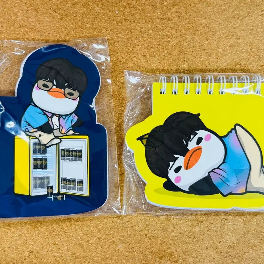 [BUNJANG] 2PM Junho "Peng-i" Notebook Set (2 Types, Sealed) / (미개봉) 이준호 펭펭이 노트 2종 일괄