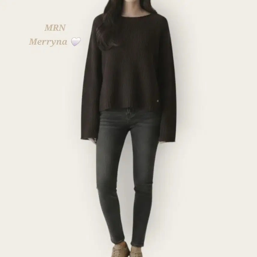 [BUNJANG] MERRYNA Soft Knit Sweater / [빠른배송] 말림 니트