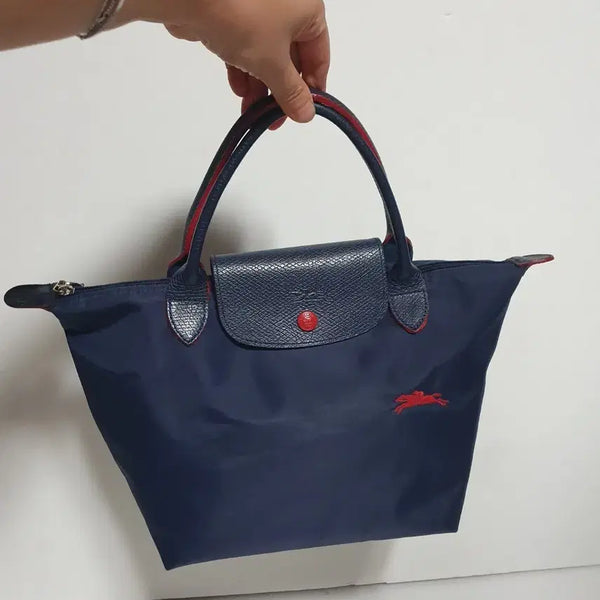 [BUNJANG] Longchamp Logo Bag Small Navy / 정품 ㅡ롱샴 ㅡ로고백ㅡ스몰