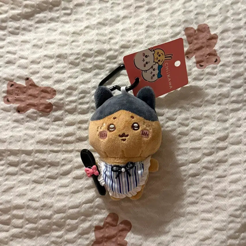 [BUNJANG] Monzyakwi Gyaru Hachware Keyring Plush / (새상품) 먼작귀 갸루 하치와레 키링 인형