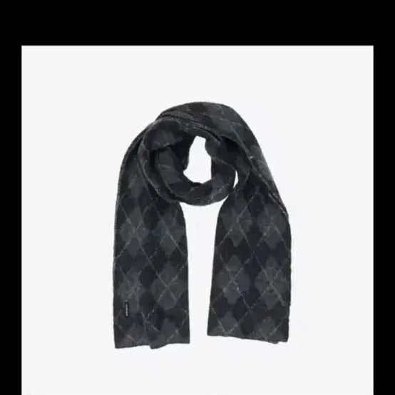 [BUNJANG] Pollytellu Argyle Muffler / 폴리테루 아가일 머플러
