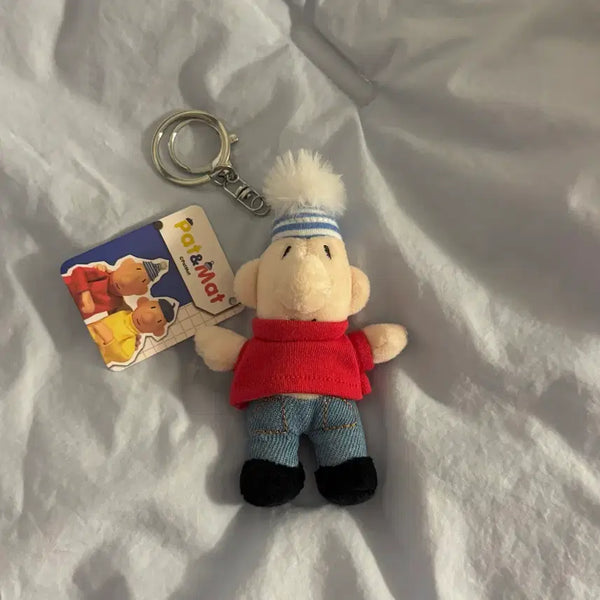 [BUNJANG] Pat & Mat Pat Keychain Plush / (새상품) 패트와매트 패트 키링 인형