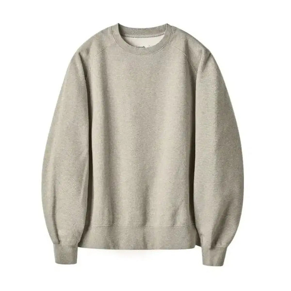 [BUNJANG] Roughside Blended Sweatshirt - Size 2, Hummus Color / 러프사이드 블렌디드 맨투맨