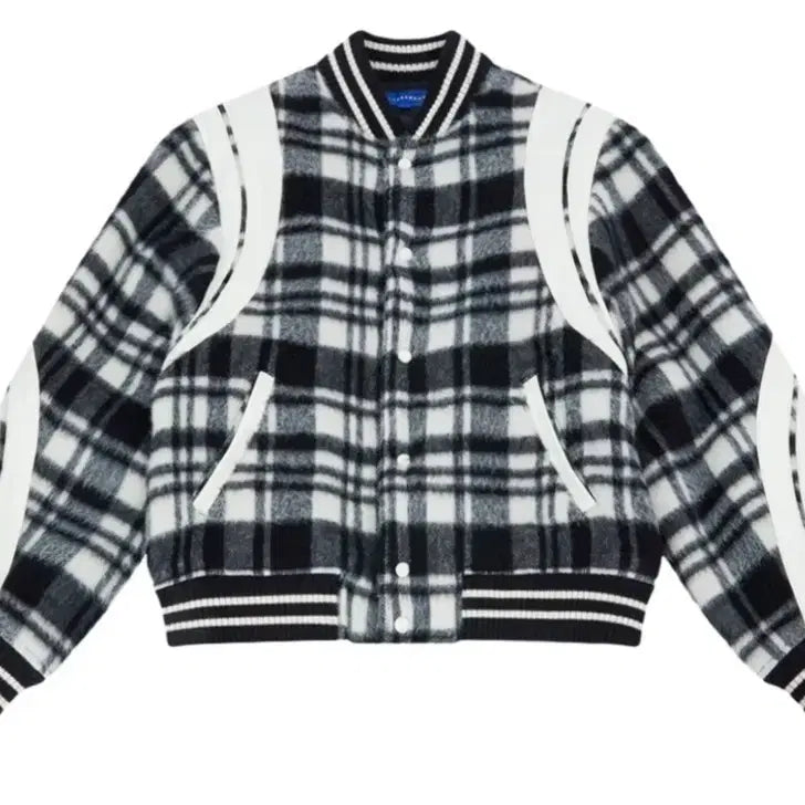 [BUNJANG] Ader Error Tweed Varsity Jacket / 아더에러 트윗 바시티 자켓